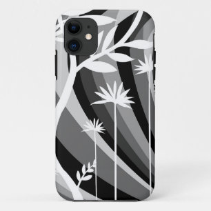 Black and White Plant Print Case-Mate iPhone Case