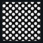 Black and White Polka Dot Bandanna<br><div class="desc">This cute bandanna is the perfect accessory for you,  your child or your favourite dog.</div>