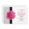 Black and White Polka Dot Daisy Confirmation