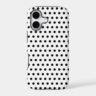 Black and White Polka Dot Pattern. Spotty.