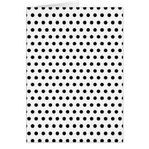 Black and White Polka Dot Pattern. Spotty.