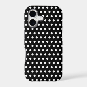 Black and White Polka Dot Pattern. Spotty.