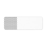 Black and White Polka Dot Pattern. Spotty.