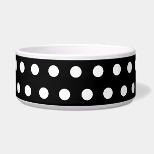 Black and White Polka Dot Pattern. Spotty.