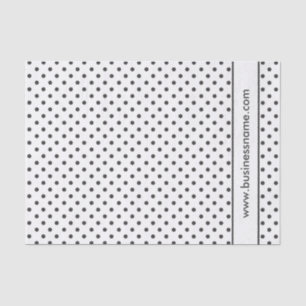 Black and White Polka Dot Tissue Paper