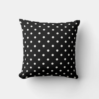 Black and white Polka Dots Cushion