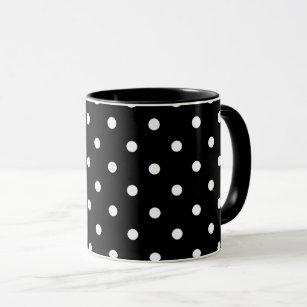 Black and white Polka Dots Mug