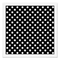 Black and White Polka Dots