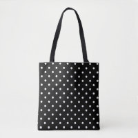 Black and white Polka Dots