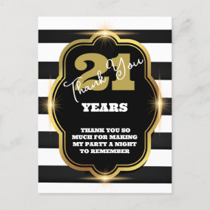 Black and White  Postcard