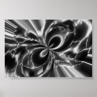 Black and White Poster