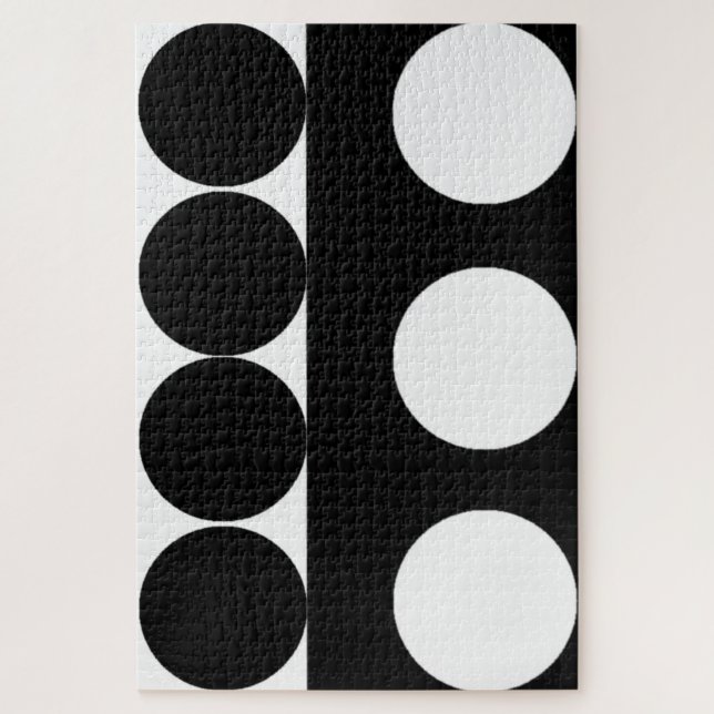 Black and White Puzzle 1,014 Pieces (Vertical)