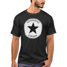 Black and White Queens New York T-Shirt