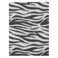 Black and White Realistic Zebra Fur Texture