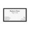 Black and White Rectangular Frame