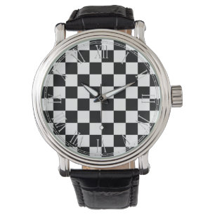 Black and White Retro Colourful Modern Watch