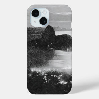 Black and White - Rio - Brasil iPhone 15 Case
