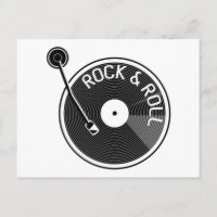 Black and White  Rock And Roll Vinyl Record