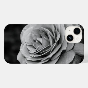 Black and White Rose Case-Mate iPhone 14 Case