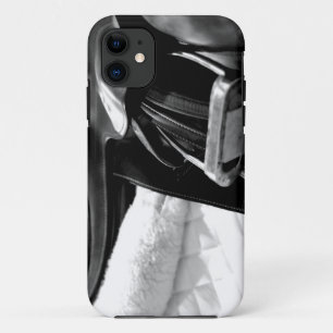 Black and White Saddle Case-Mate iPhone Case