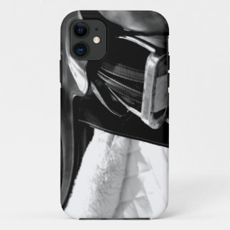 Black and White Saddle Case-Mate iPhone Case