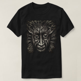 Black and White Scratchboard T-Shirt