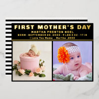 Black and White | Script First Mother's Day Photo