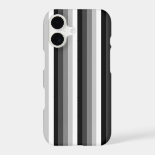 Black and white shadow stripes