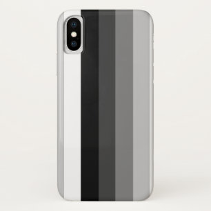 Black and white shadow stripes Case-Mate iPhone case