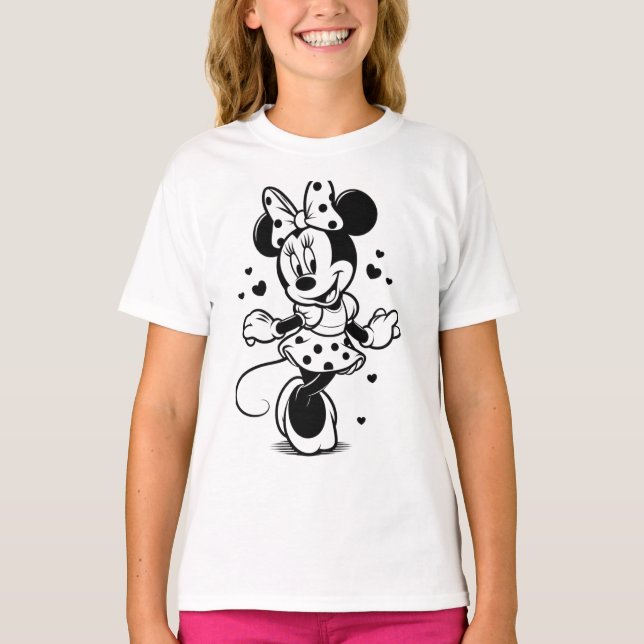 black and white shirt (Front)