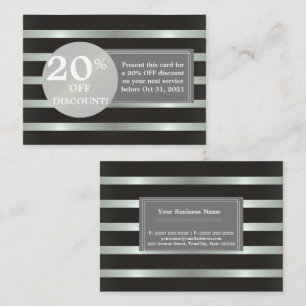 Black and White Silver Label Discount Coupon 