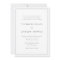 Black and White Simple Typography Formal Wedding