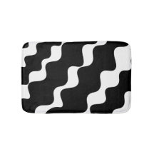 Black and white slanting waves pattern 