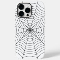 Black and White spider web Halloween pattern