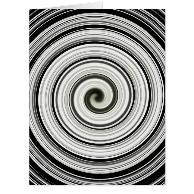 Black and white spiral (Front)
