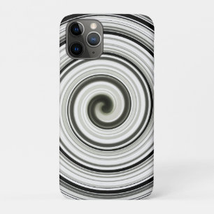 Black and white spiral Case-Mate iPhone case