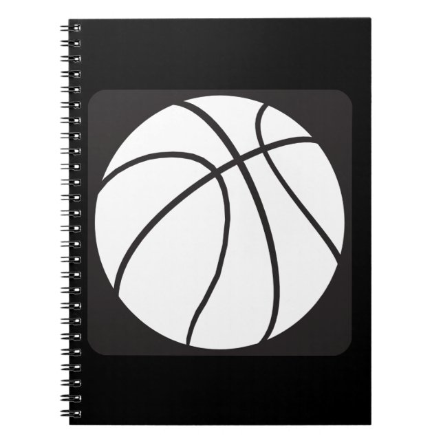 Black And White Spiral Notebook (Front)