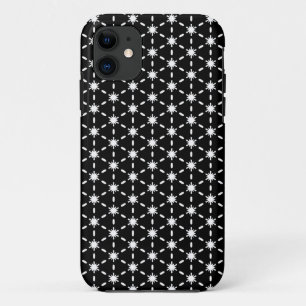 Black and White Star Pattern   Case-Mate iPhone Case