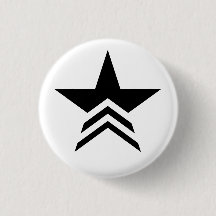Black and White Starcom Button