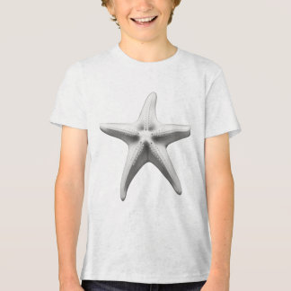 Black and White Starfish Tri-Blend Shirt