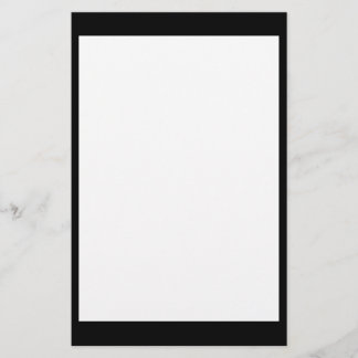Black and White Stationery