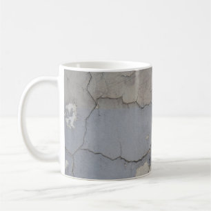 Black and white stone fragment coffee mug