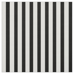 Black and White Stripe Fabric