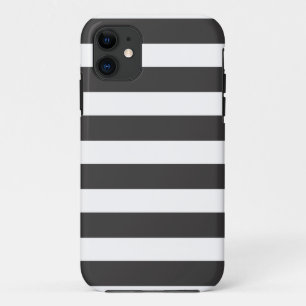 Black and White Stripe iPhone 5 Case-Mate ID Case
