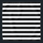 Black and White Striped Bandanna<br><div class="desc">This cute bandanna is the perfect accessory for you,  your child or your favourite dog.</div>
