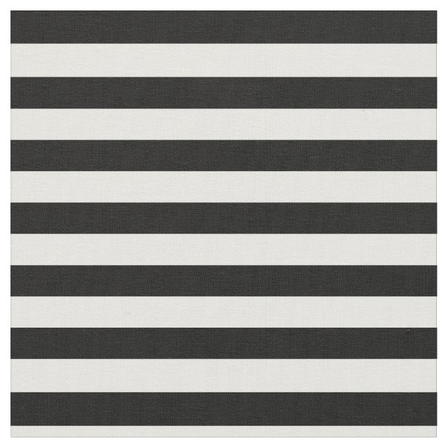 Black and White Striped Fabric (Close Up)