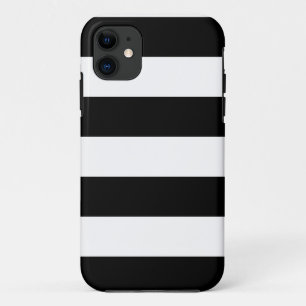 Black and White Striped Pattern Case-Mate iPhone Case