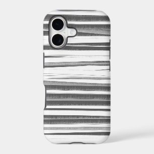 Black and white stripes graphic art