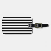 Black and White Stripes Pattern