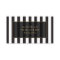 Black and White Stripes Salon III Business Card